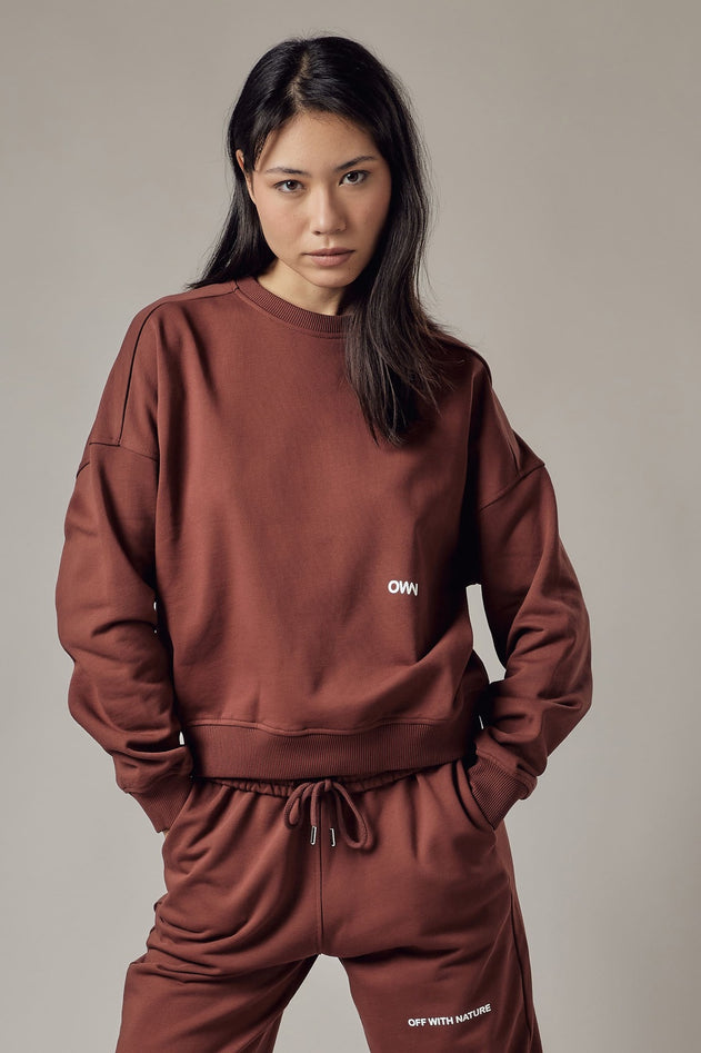 Women's Loose Fit Crewneck Sweatshirt