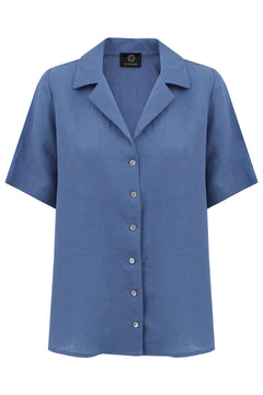 Cassis Linen Set Blue