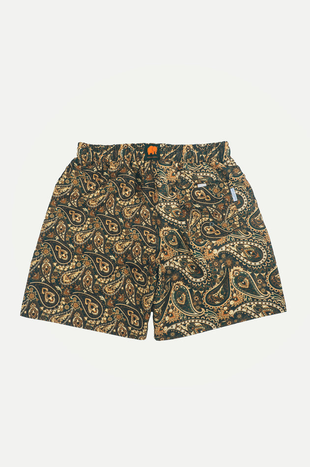 Forest Paisley Swim Shorts