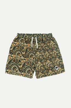 Forest Paisley Swim Shorts