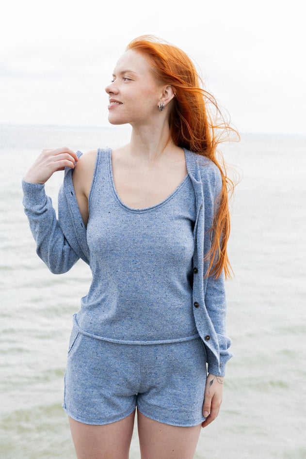 Sabbia Cardigan Light Blue