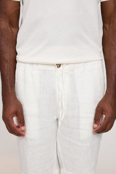 Regular Linen Shorts