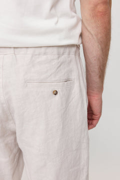 Regular Linen Shorts