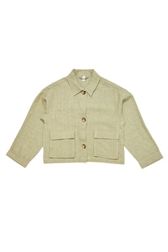 Short Linen Jacket