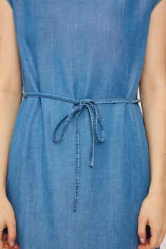 Sleeveless Denim Dress