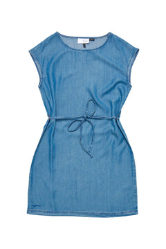 Sleeveless Denim Dress