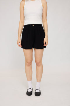 Pleated Shorts