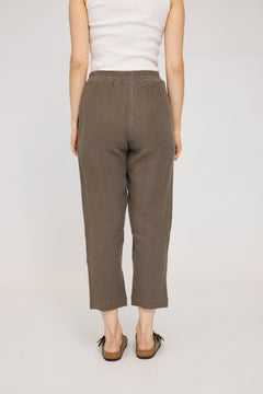 Straight Leg Linen Pants