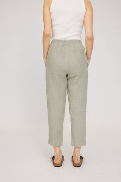 Straight Leg Linen Pants