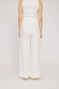 Wide Leg Linen Pants