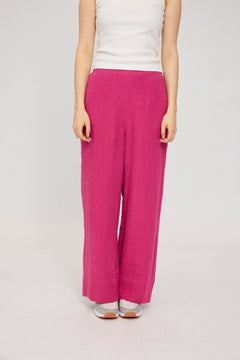 Wide Leg Linen Pants