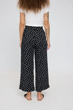 Printed Wide Leg Pants