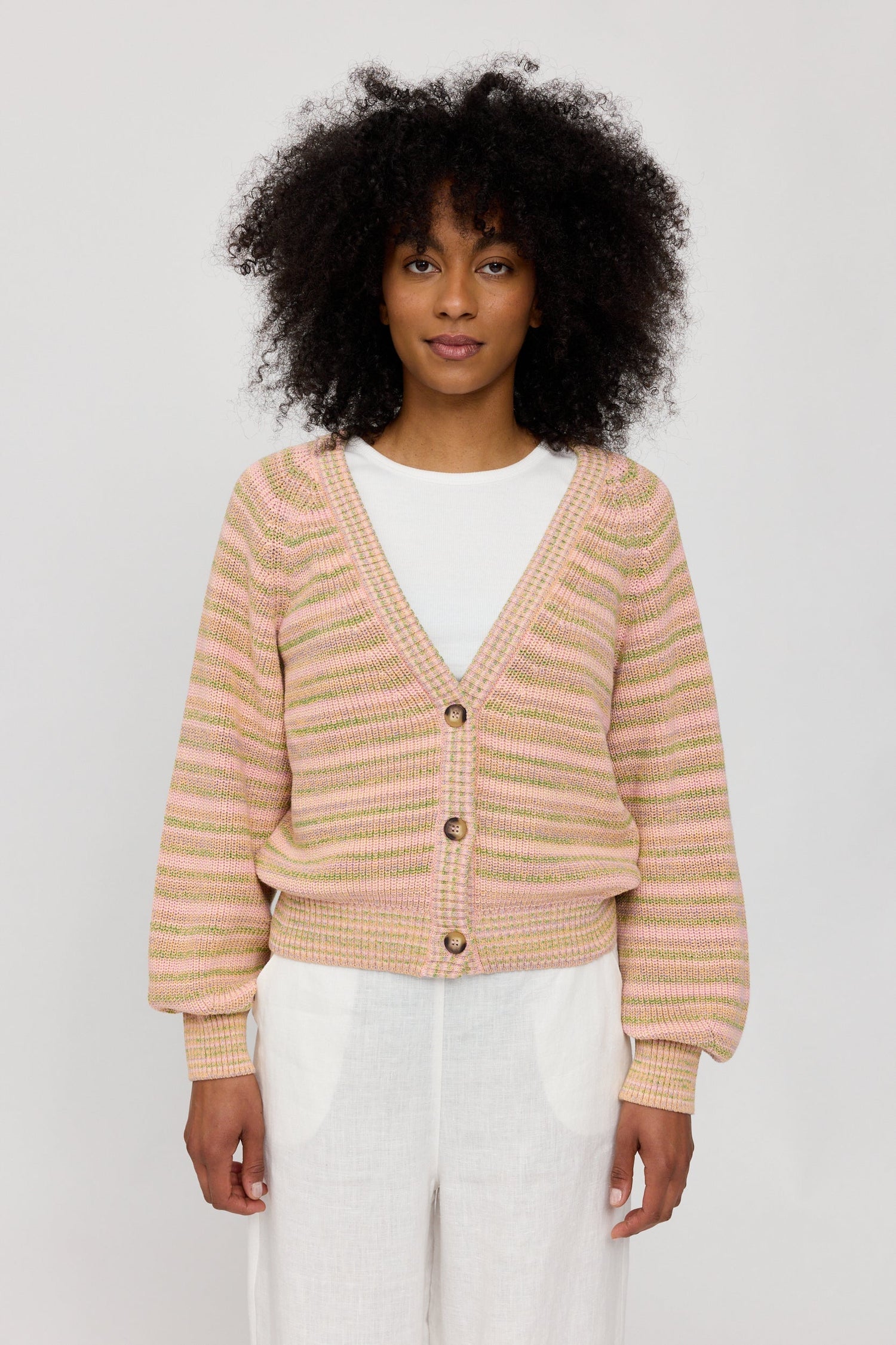 Knit Cardigan Multicolor