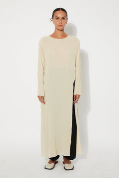 Malic Top Beige