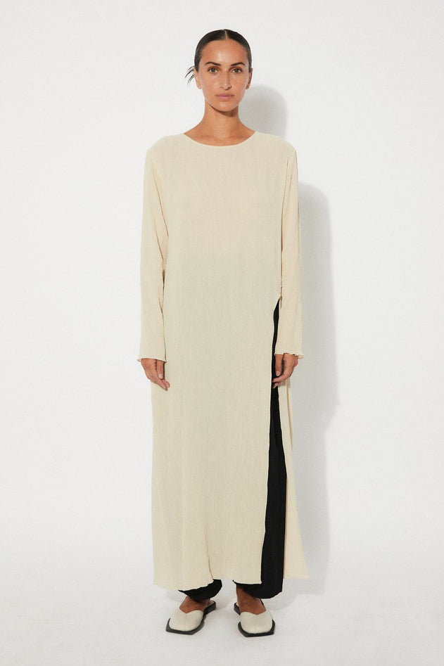 Malic Top Beige