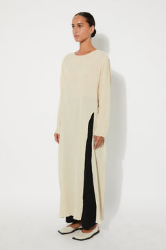 Malic Top Beige