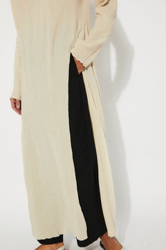 Malic Top Beige