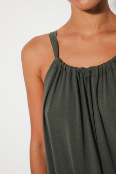 Tendril Dress Grey