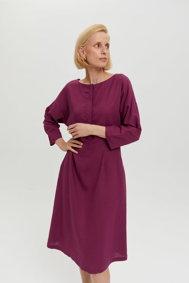 Lusin Dress Purple