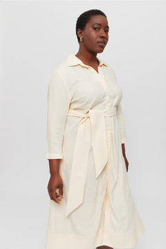 Mariam Dress Cream White