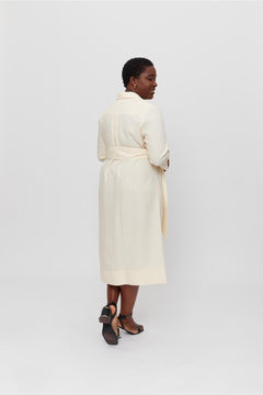 Mariam Dress Cream White