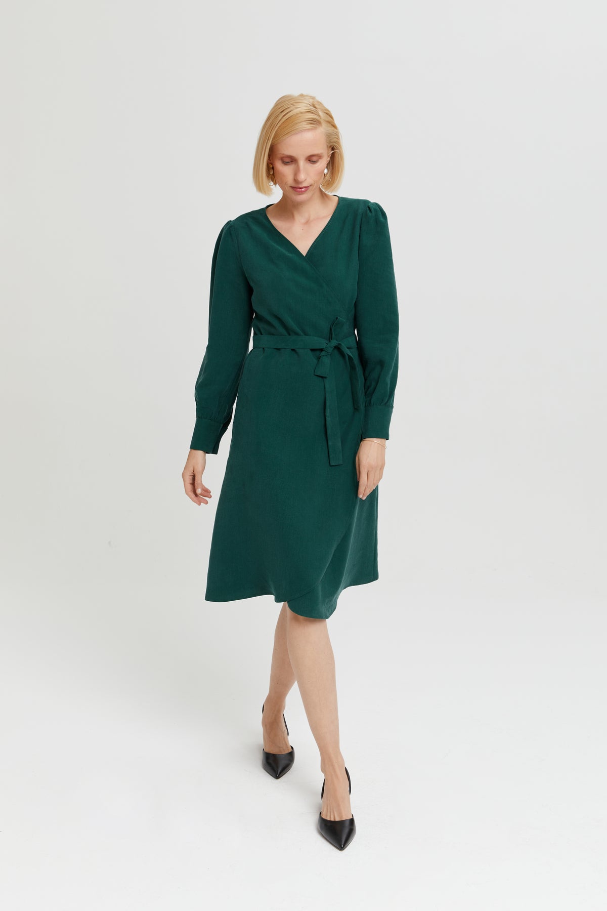 Sophie Dress Dark Green