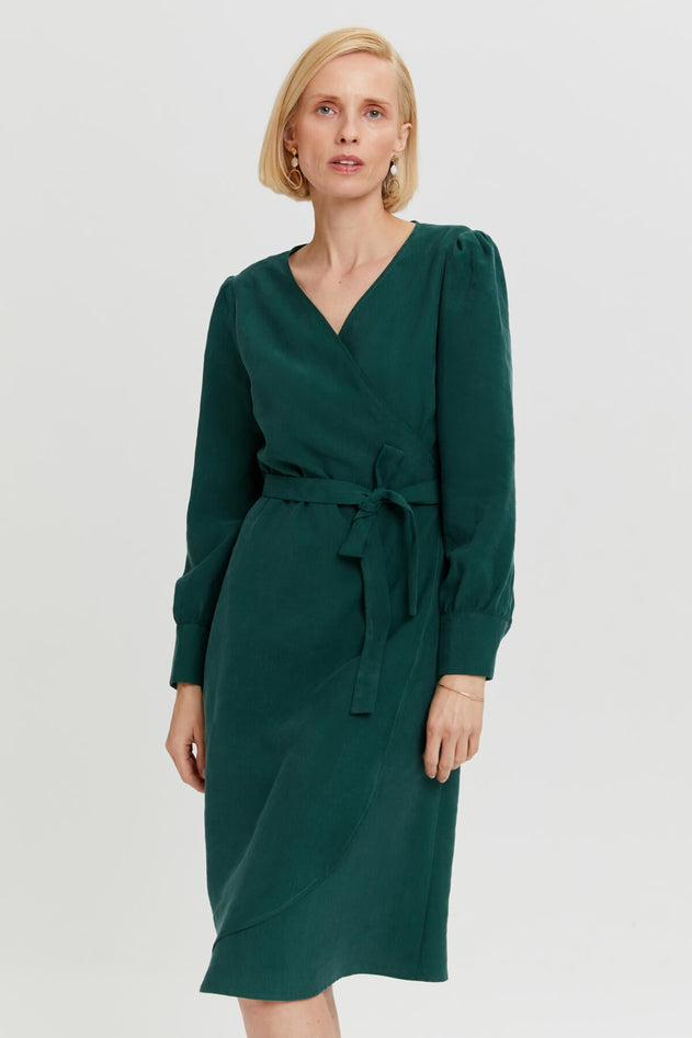 Sophie Dress Dark Green