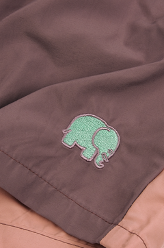 Color Block Kid's Swim Trunks Mauve Purple