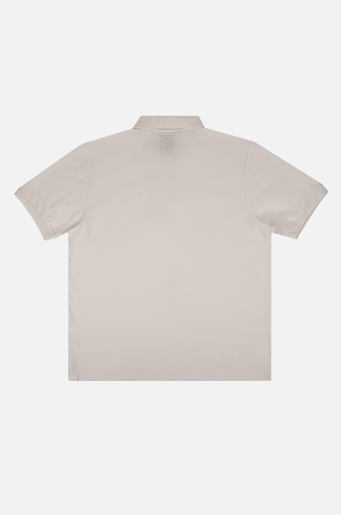 Alcalali Pigment Dyed Polo Shirt Almond Milk