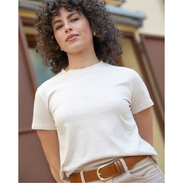 Short-sleeved T-shirt Melange