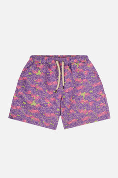 Men's Trippyplant Swim Shorts Sour Grape