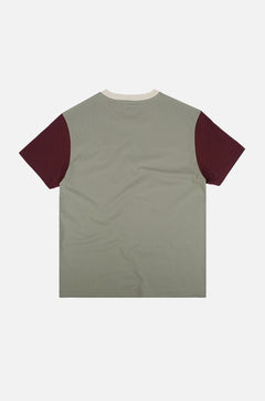 Color Block T-Shirt Iron Veil