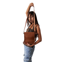 Leather Messenger Mod 114 Brown