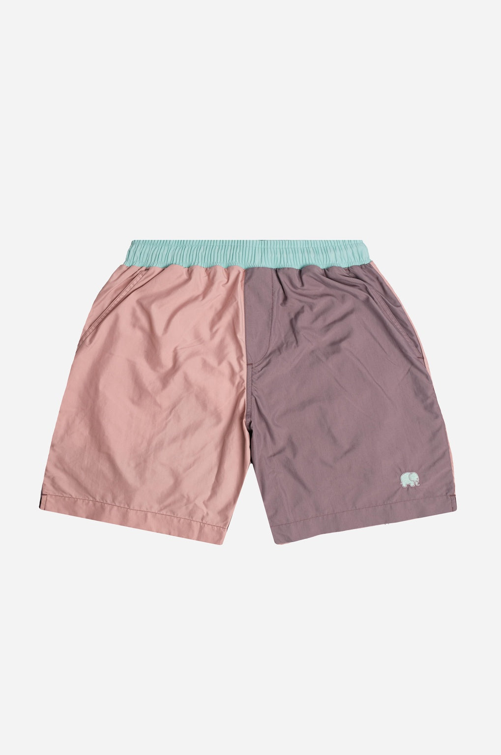 Color Block Q-Nova® Swim Trunks Mauve