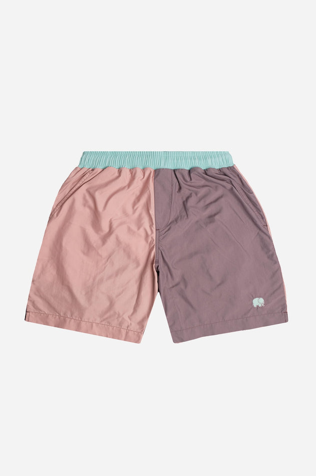 Color Block Q-Nova® Swim Trunks Mauve