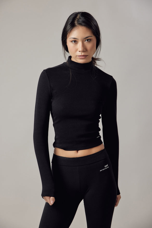 Interlock Turtleneck