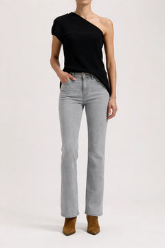 Isy High Flared Faded Grey