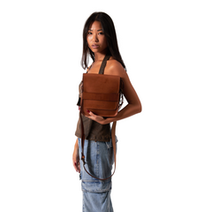 Leather Messenger Mod 114 Brown