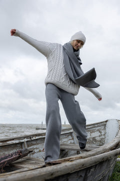 Rotondo Merino Hat White