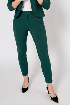 Work Trousers Classic Tight Fit Green