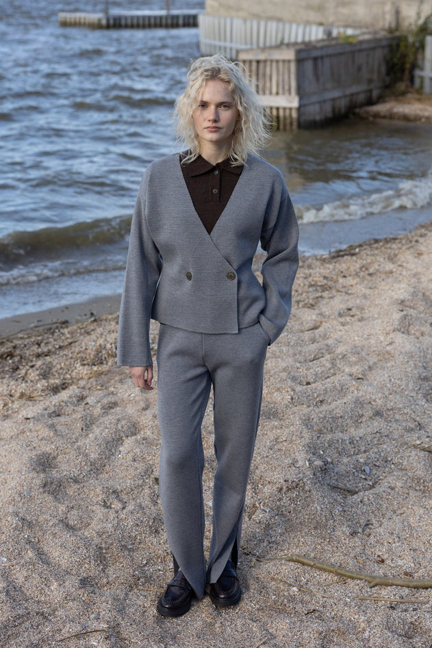 Ora Merino Pants Light Grey