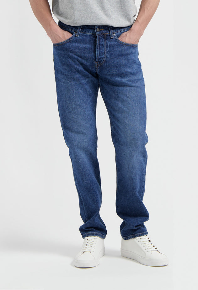 Hank Mid Tapered Jeans Medium Stone