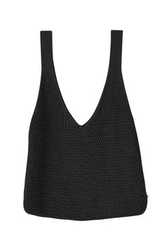 Mare  Linen Summer Bag Black