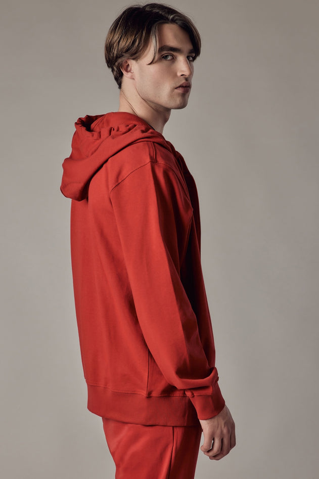 Men's Hoodie With A Zipper