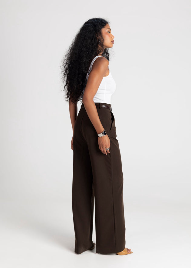 Jagger Tailored Trousers Brown