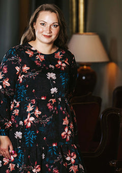 Hailey Dress Versailles Blue