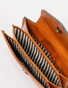 Harmonica Lompakko Cognac