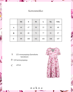 Layered Dress Ballet of Blossoms Pink