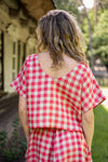 Red gingham