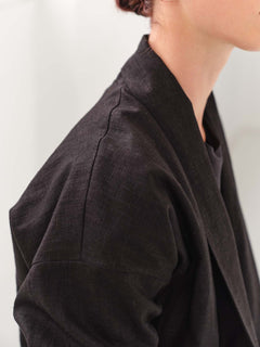 Pintor Linen Jacket Black